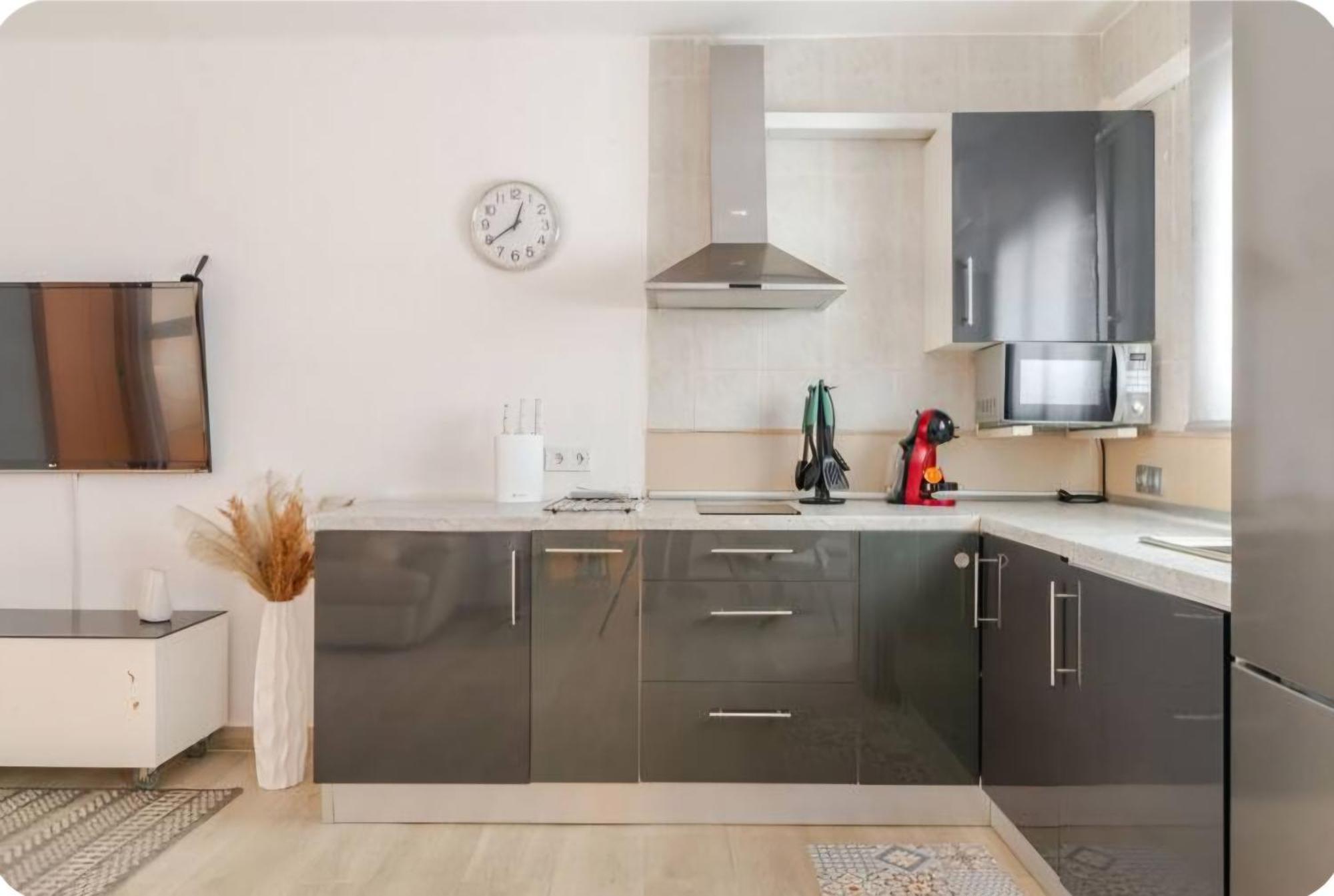 Hermoso Apartamento Cerca Al Mar Blanes Bagian luar foto
